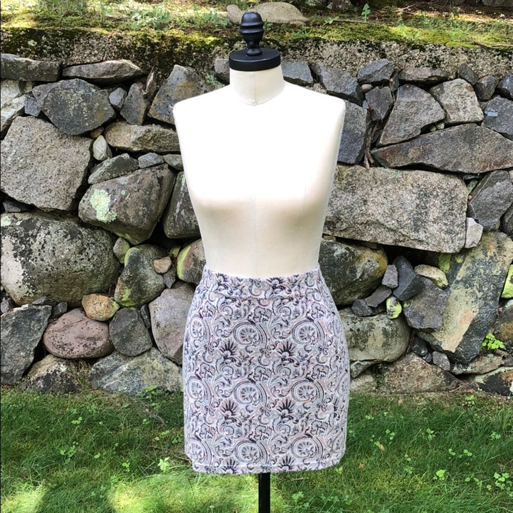Free People paisley skirt